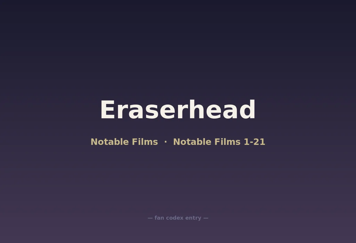 Eraserhead